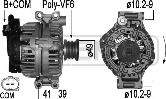 ERA 210985A - Alternatore www.autoricambit.com