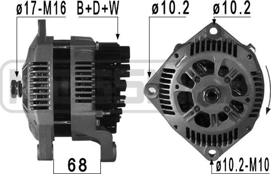 ERA 210981A - Alternatore www.autoricambit.com