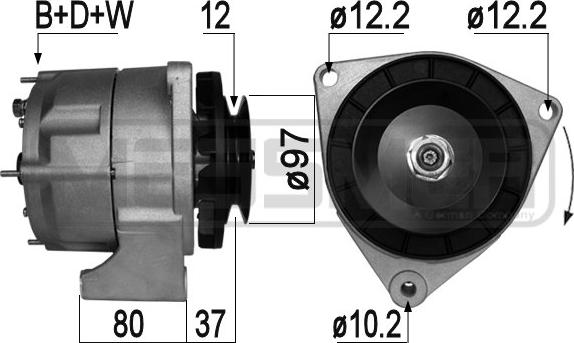 ERA 210983A - Alternatore www.autoricambit.com