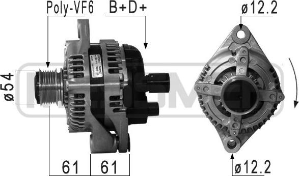 ERA 210935 - Alternatore www.autoricambit.com