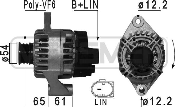 ERA 210936 - Alternatore www.autoricambit.com