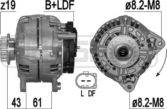 ERA 210929A - Alternatore www.autoricambit.com