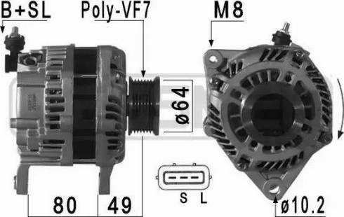 ERA 210928 - Alternatore www.autoricambit.com