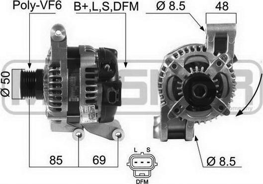 ERA 210441 - Alternatore www.autoricambit.com