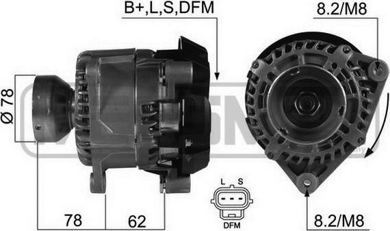 ERA 210460 - Alternatore www.autoricambit.com