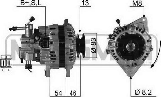 ERA 210462 - Alternatore www.autoricambit.com