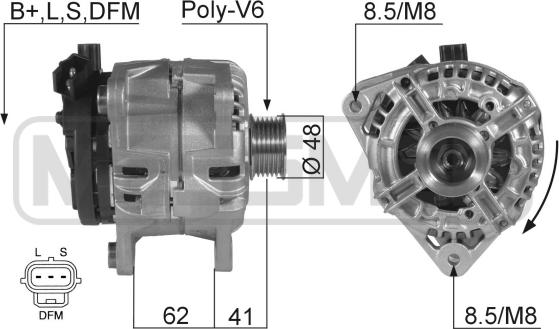 ERA 210409 - Alternatore www.autoricambit.com