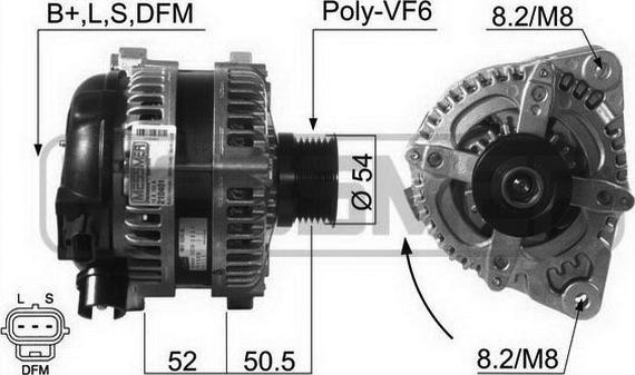 ERA 210401 - Alternatore www.autoricambit.com