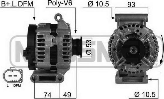 ERA 210419 - Alternatore www.autoricambit.com