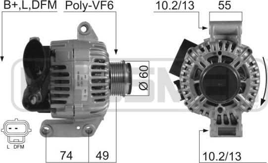 ERA 210415 - Alternatore www.autoricambit.com