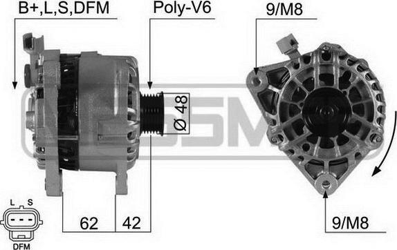 ERA 210413 - Alternatore www.autoricambit.com