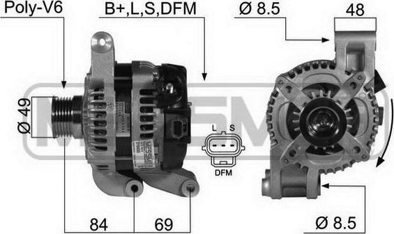 ERA 210439 - Alternatore www.autoricambit.com