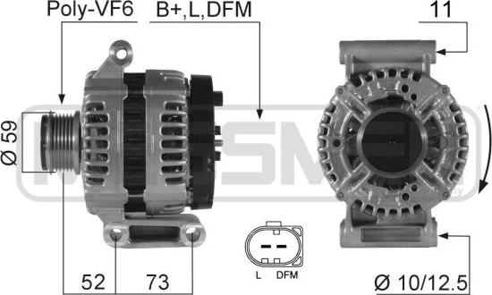 ERA 210421 - Alternatore www.autoricambit.com