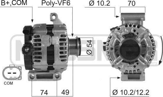 ERA 210428 - Alternatore www.autoricambit.com