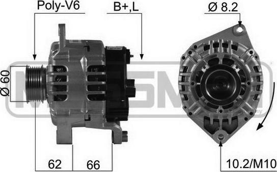 ERA 210470 - Alternatore www.autoricambit.com