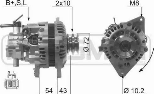 ERA 210595 - Alternatore www.autoricambit.com