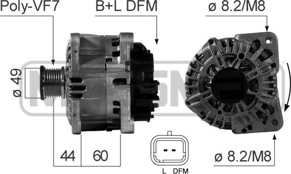 ERA 210509A - Alternatore www.autoricambit.com