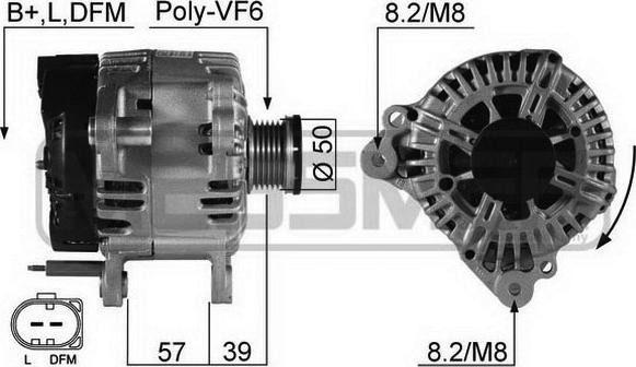 ERA 210504 - Alternatore www.autoricambit.com