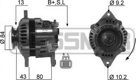 ERA 210532A - Alternatore www.autoricambit.com