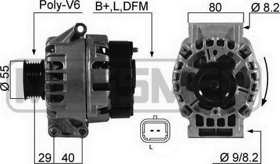 ERA 210523 - Alternatore www.autoricambit.com