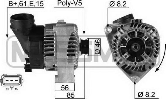 ERA 210522A - Alternatore www.autoricambit.com