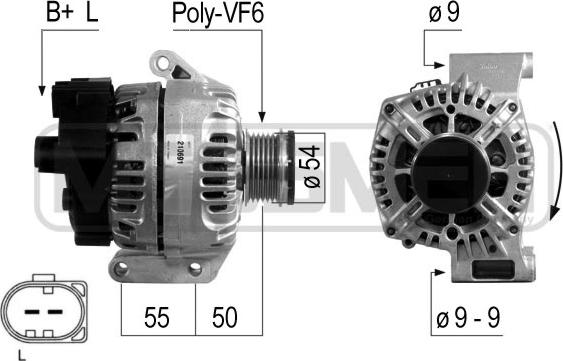 ERA 210691A - Alternatore www.autoricambit.com