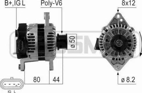 ERA 210643 - Alternatore www.autoricambit.com