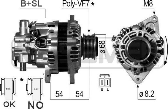 ERA 210656 - Alternatore www.autoricambit.com