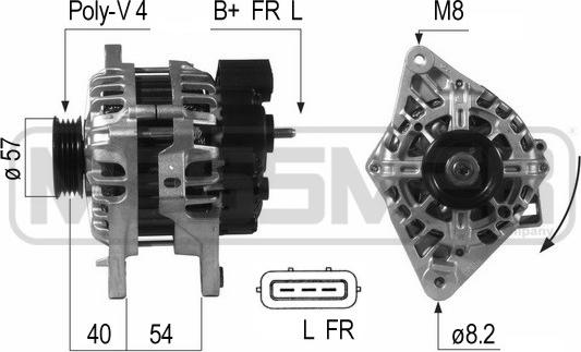 ERA 210652A - Alternatore www.autoricambit.com