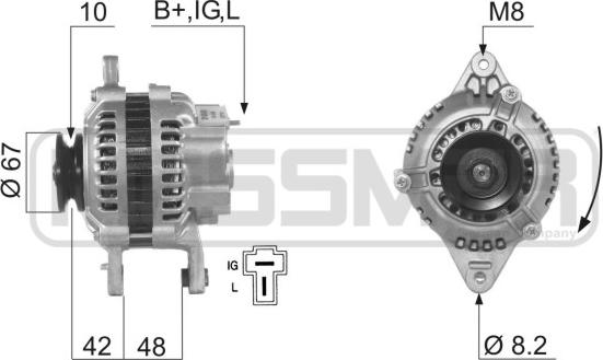 ERA 210609A - Alternatore www.autoricambit.com