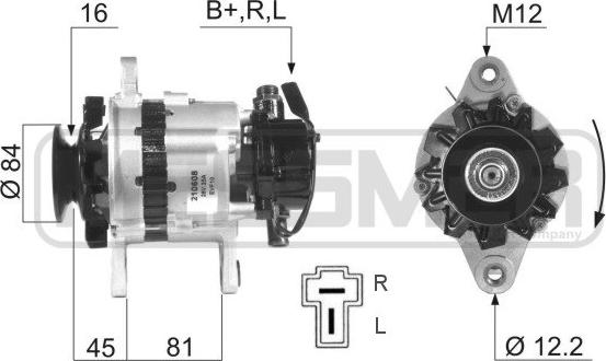 ERA 210608 - Alternatore www.autoricambit.com