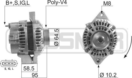 ERA 210613 - Alternatore www.autoricambit.com