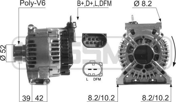 ERA 210635 - Alternatore www.autoricambit.com