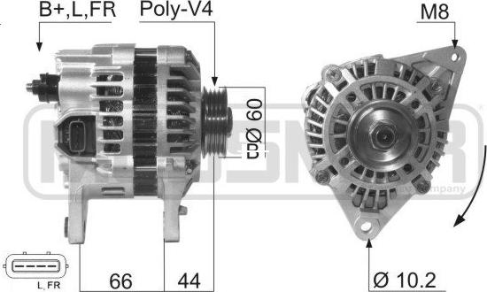 ERA 210624 - Alternatore www.autoricambit.com