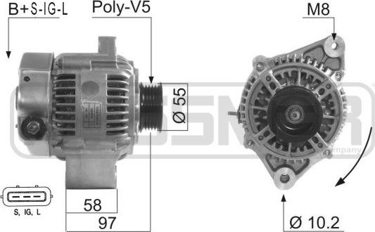 ERA 210628A - Alternatore www.autoricambit.com