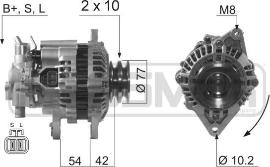 ERA 210622A - Alternatore www.autoricambit.com