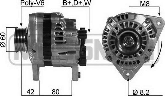 ERA 210090R - Alternatore www.autoricambit.com