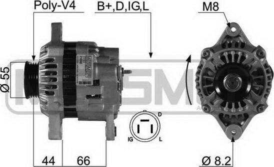 ERA 210048 - Alternatore www.autoricambit.com