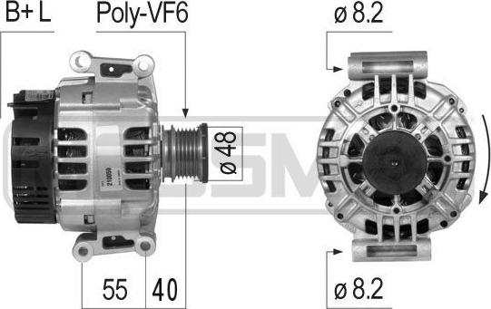 ERA 210059 - Alternatore www.autoricambit.com