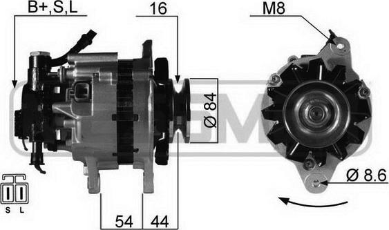 ERA 210050 - Alternatore www.autoricambit.com