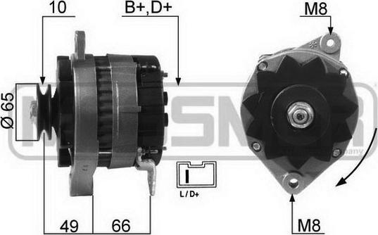 ERA 210058R - Alternatore www.autoricambit.com