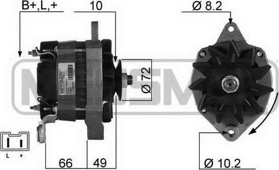 ERA 210057R - Alternatore www.autoricambit.com