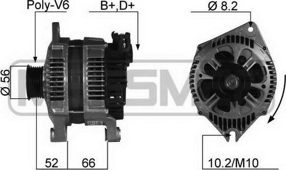 ERA 210069A - Alternatore www.autoricambit.com