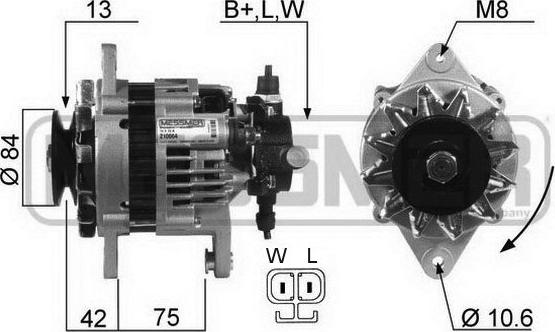 ERA 210064A - Alternatore www.autoricambit.com