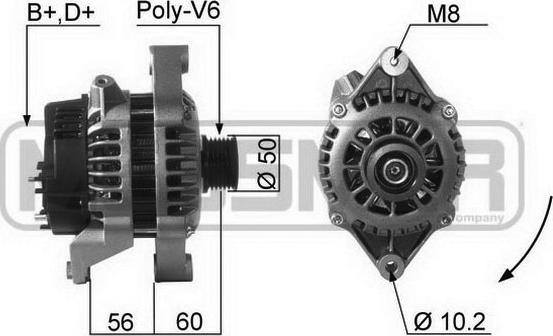 ERA 210065 - Alternatore www.autoricambit.com