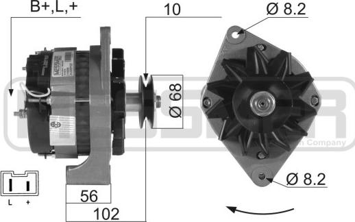 ERA 210009A - Alternatore www.autoricambit.com