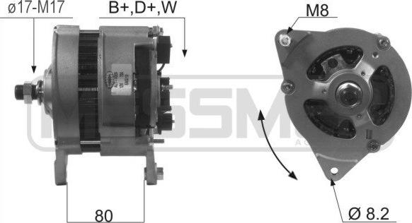 ERA 210002A - Alternatore www.autoricambit.com