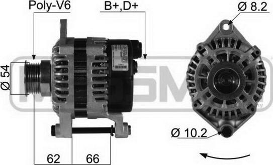 ERA 210011A - Alternatore www.autoricambit.com