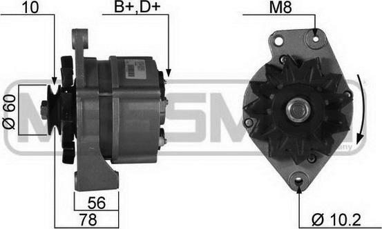 ERA 210089A - Alternatore www.autoricambit.com