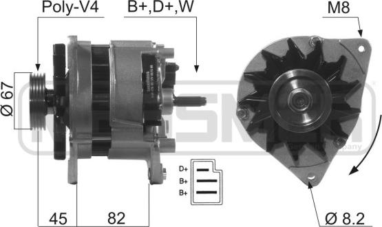 ERA 210085A - Alternatore www.autoricambit.com